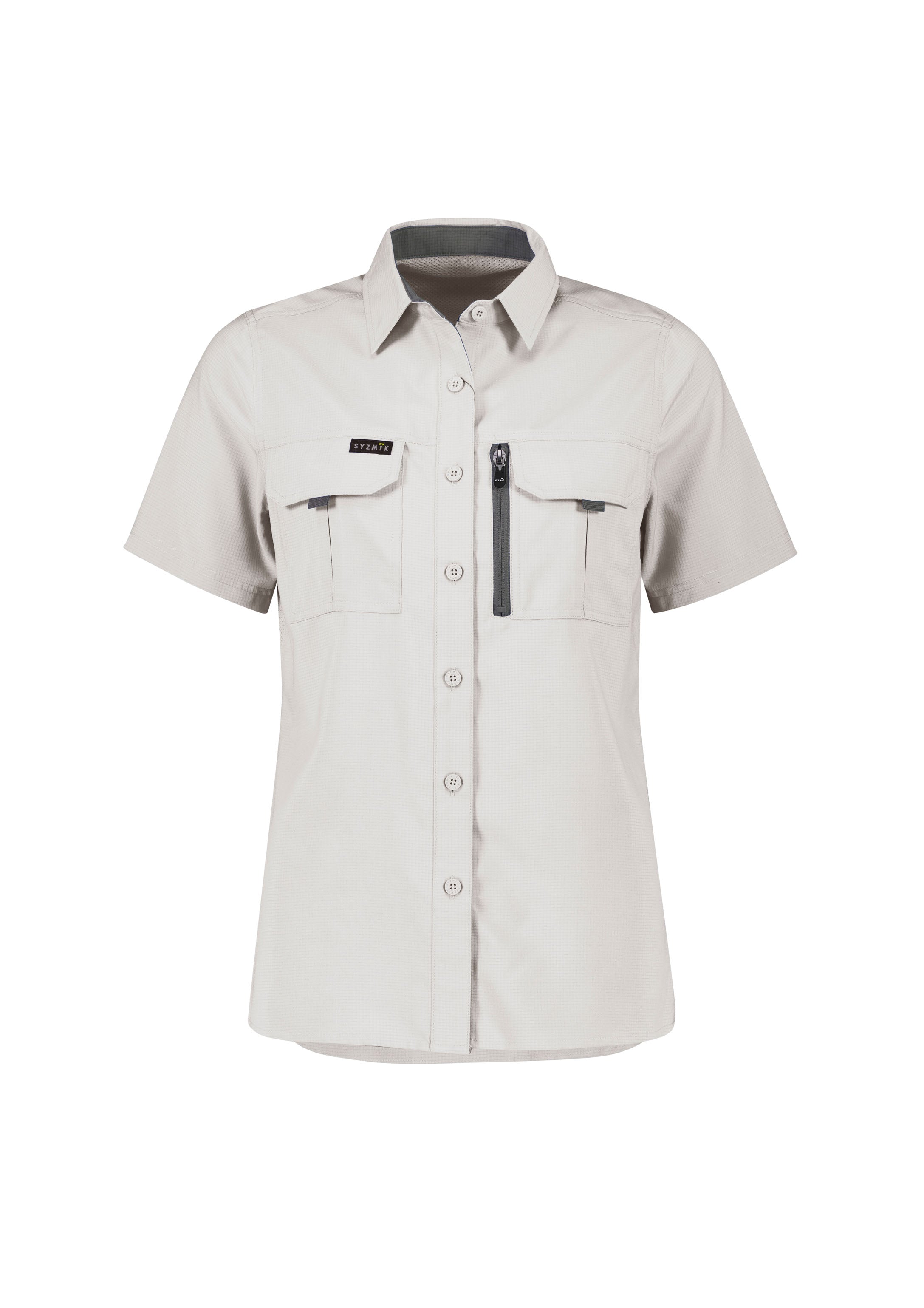SYZMIK Womens Outdoor Short Sleeve Shirt ZW765