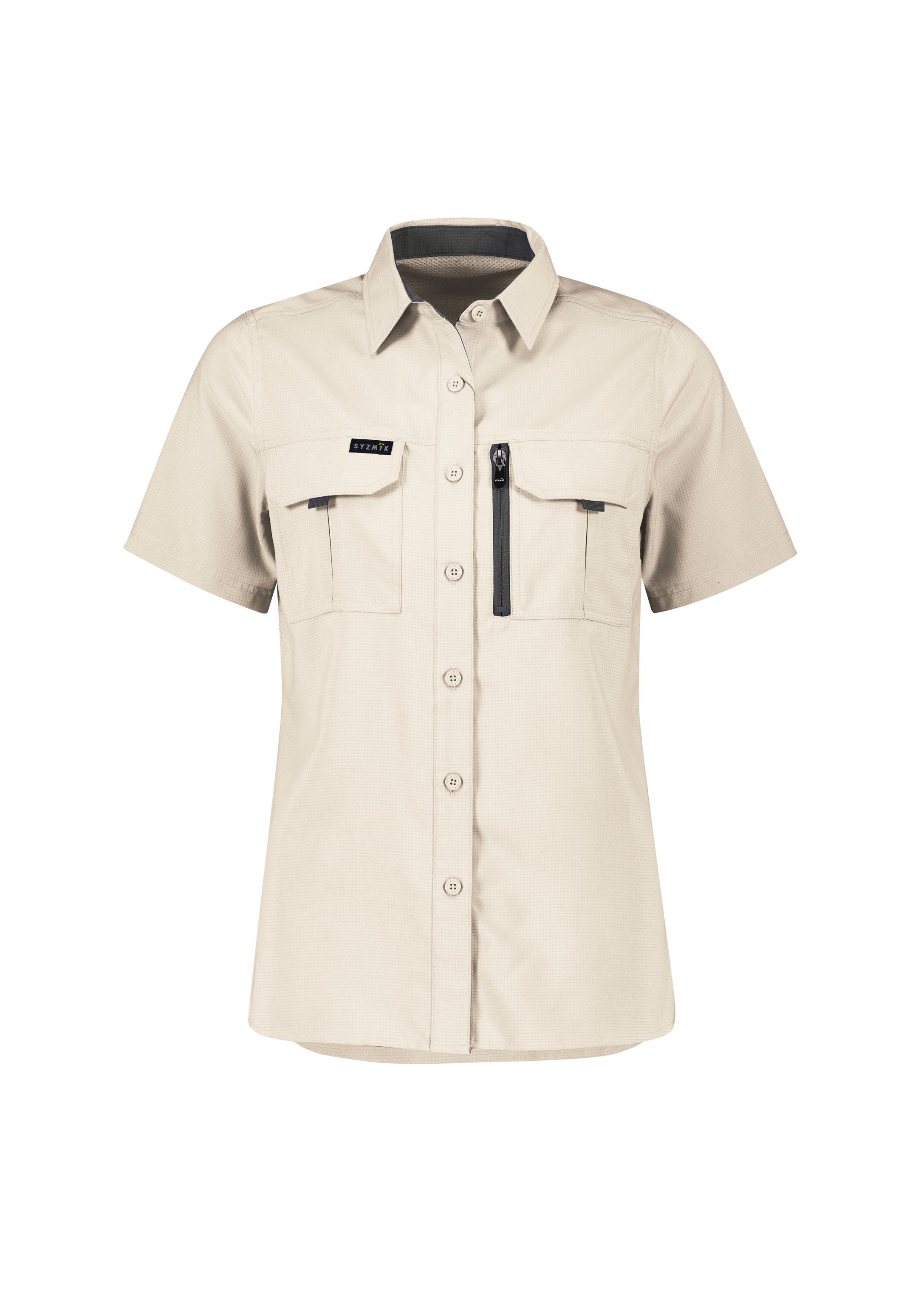 SYZMIK Womens Outdoor Short Sleeve Shirt ZW765
